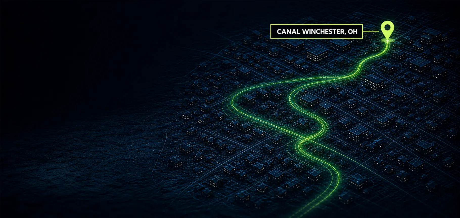 Street map of Canal Winchester, Ohio — Cash For PC pickup area
