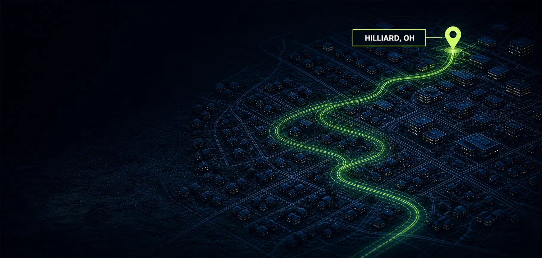 Street map of Hilliard, Ohio — Cash For PC pickup area