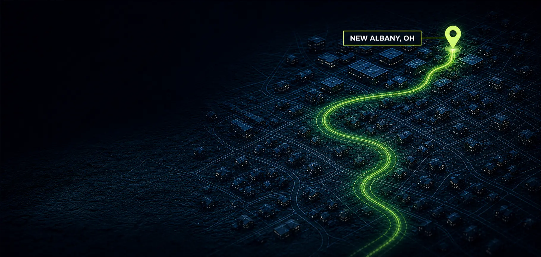Street map of New Albany, Ohio — Cash For PC pickup area