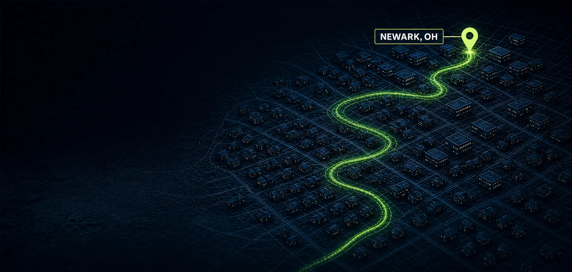 Street map of Newark, Ohio — Cash For PC pickup area