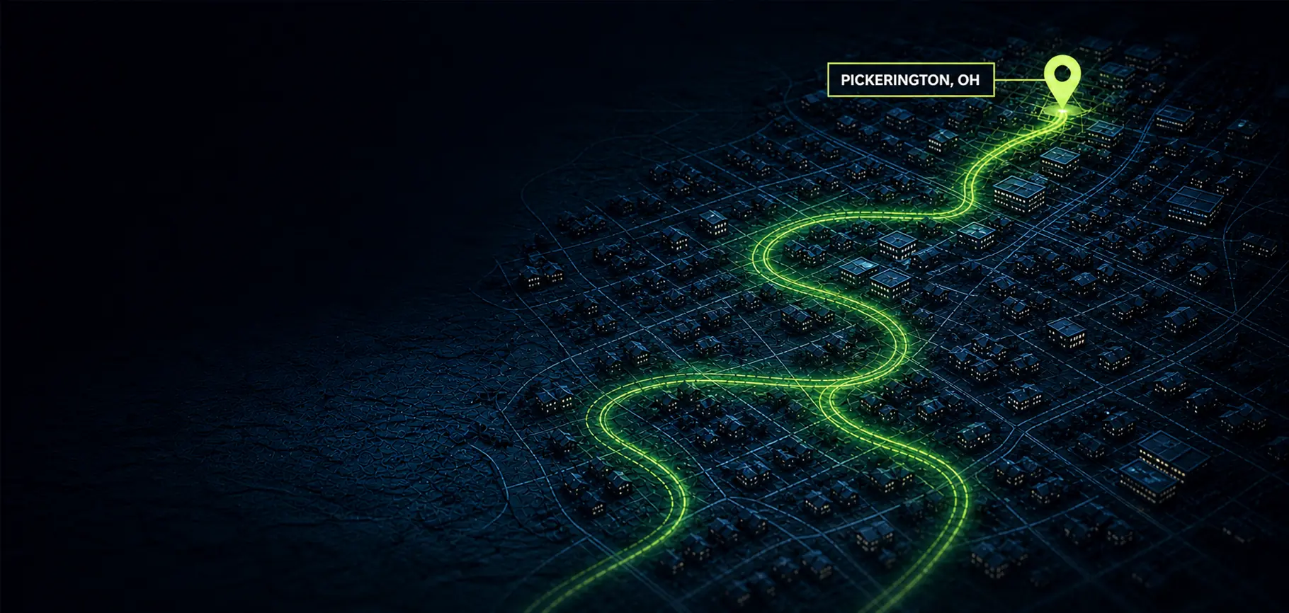 Street map of Pickerington, Ohio — Cash For PC pickup area