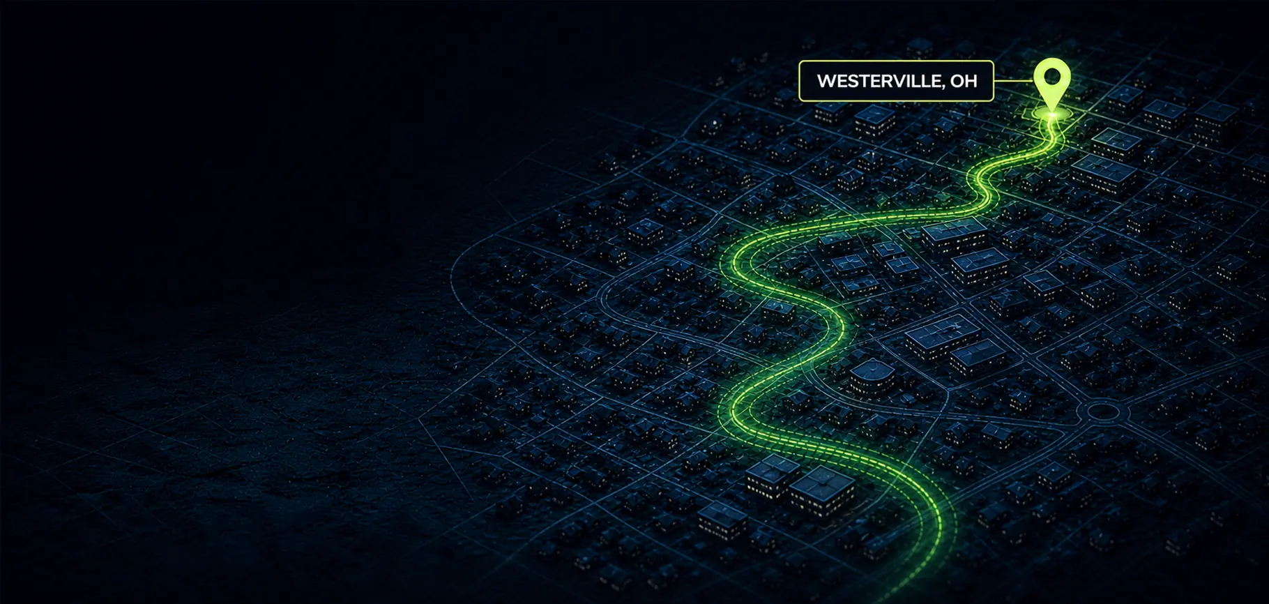 Street map of Westerville, Ohio — Cash For PC pickup area